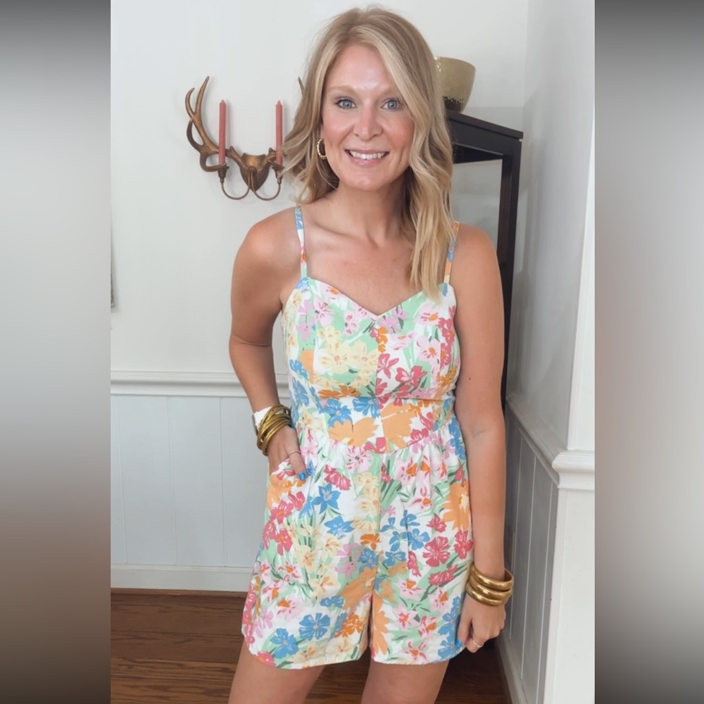 Fit and Flare Cami Romper
